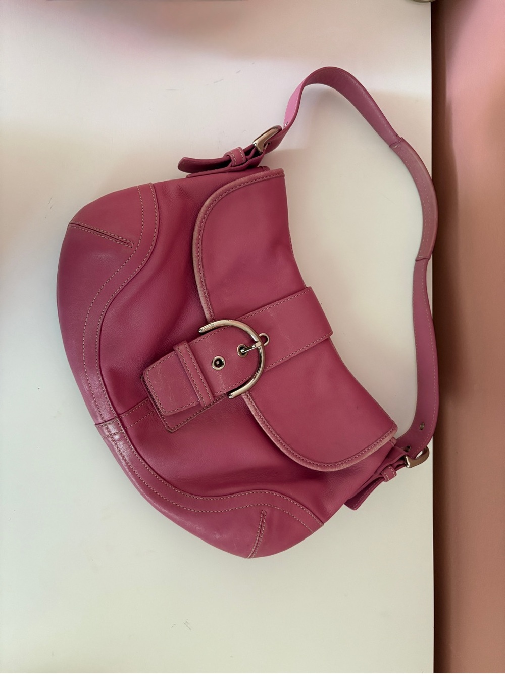 Y2K Coach pink back